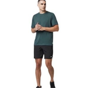 Vuori Current Tech Tee Green XL